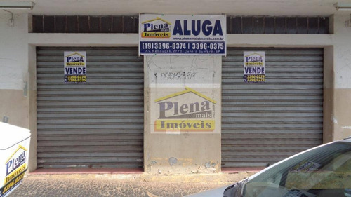 Salão À Venda E Locação Com 90 M² - Centro - Sumaré/sp - Sl0308