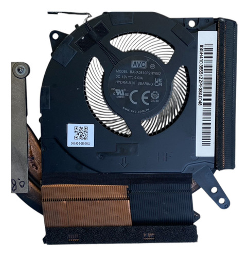Dissipador Com Cooler Para Notebook Lenovo Legion 5 15iah7
