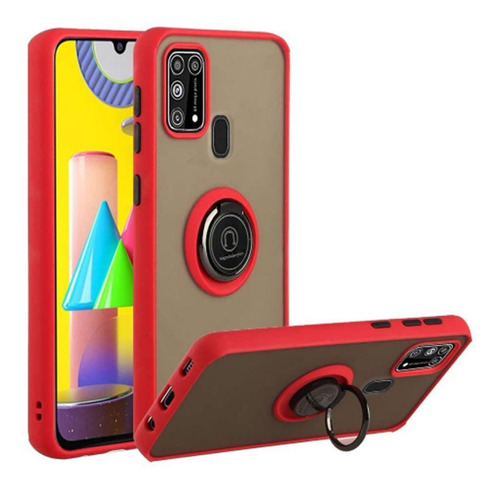 Funda Estuche Case Con Anillo Compatible Con Samsung A21s