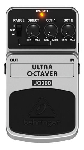 Imagem 1 de 4 de Pedal Oitavador Ultra Octaver Uo300 Guitarra - Behringer