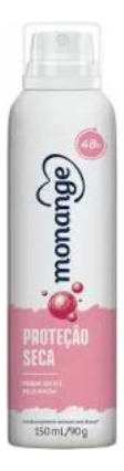 Desodorante Monange Proteção Seca 150ml - Kit C/09 Sim