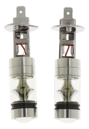 Faros Antiniebla Led Lazhu 2 Piezas Aluminio 1800lm H1 10