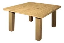 Comprar Mesa Ratona Auxiliar Arrime 70x70 Patas Recta Maciza Sajo