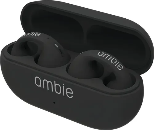 【美品】ambie AM-TW01 sound earcuffs (Latte) Ambie Sound Earcuffs AM-TW01 Open-Ear Bluetooth Wireless Earphone