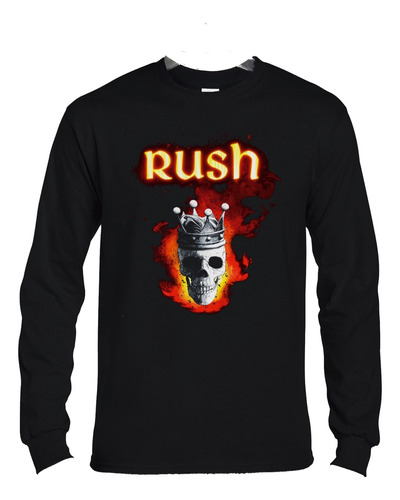 Polera Ml Rush A Farewell To Kings Making O Rock Abominatron