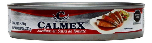 3 Pza Sardinas Calmex En Salsa De Tomate 425 G