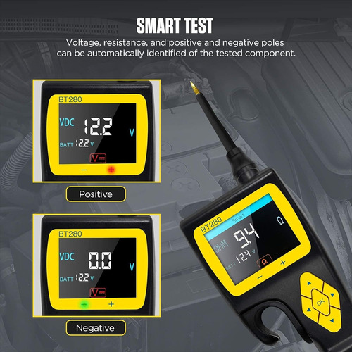 Probador De Circuito Automotriz Autool Bt280 9v-30v