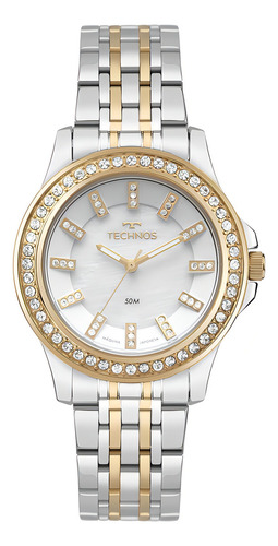 Relógio Technos Feminino St.moritz Bicolor - 2035nav/1k