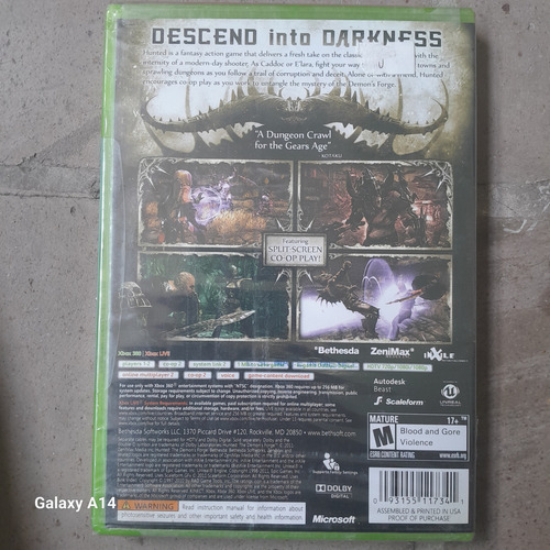 Hunted The Demons Forge Sellado Xbox 360 (Usado)