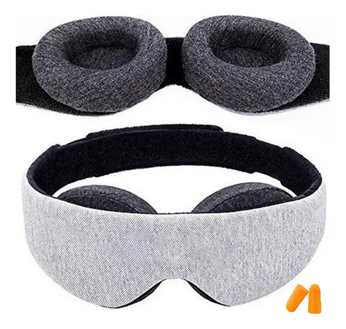 Máscara Para Dormir, 100% Máscara Para Ojos Con Bloqueo.