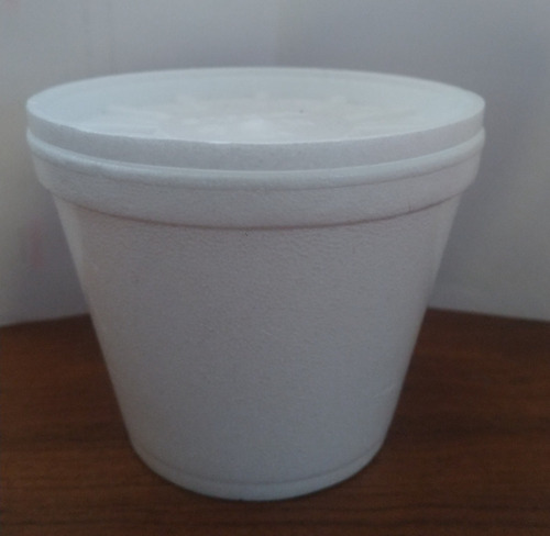 Pote Térmico Cazuelas \ Sopas De 360cc C/tapa X 25 Unidades