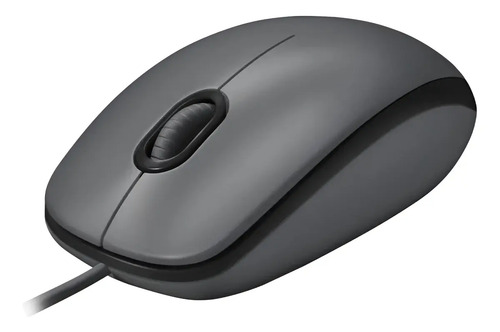 Mouse Logitech M90 Usb 1000dpi Ambidestro Cor Preto