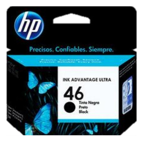 Cartucho Hp 46 Negro