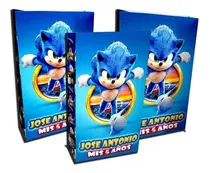 Comprar Diseño Bolsita Golosinera Sonic Cumpleaños Bautismos Fiestas