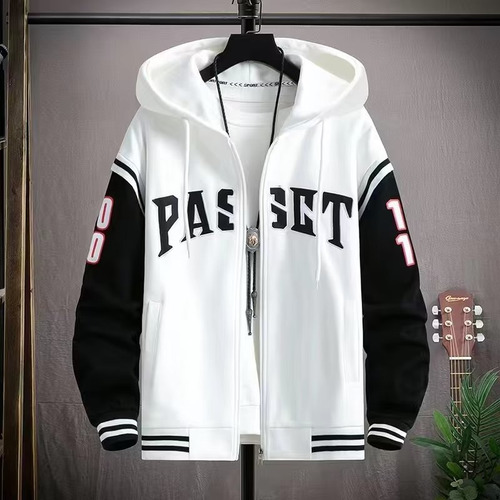 Sudadera Con Capucha Y Cremallera Para Hombre, Chaqueta Casu