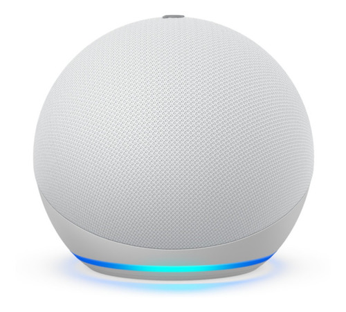 Echo Dot 4ª Geração Smart Speaker Com Alexa Amazon Bivolt Cor Branca 110V/220V