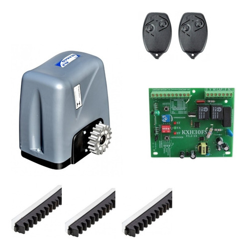 Imagen 1 de 2 de Kit Motor Rossi De 600 Kg.+ 3 Mts. Cremalleras Turbo