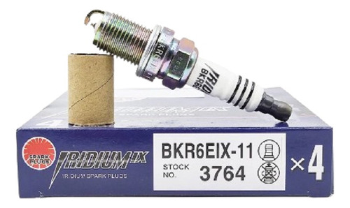 Bujias Bkr6eix-11 Ngk Iridium Caja 4 Unidades Para Nissan