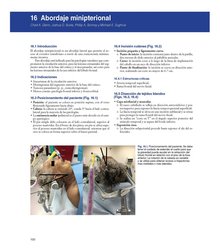 Anatomía Neuroquirúrgica Craneal Operatoria. Incluye E-book
