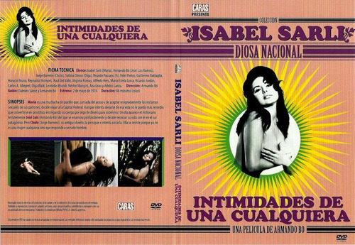 Intimidades De Una Cualquiera - Isabel Sarli  Armando Bo Dvd