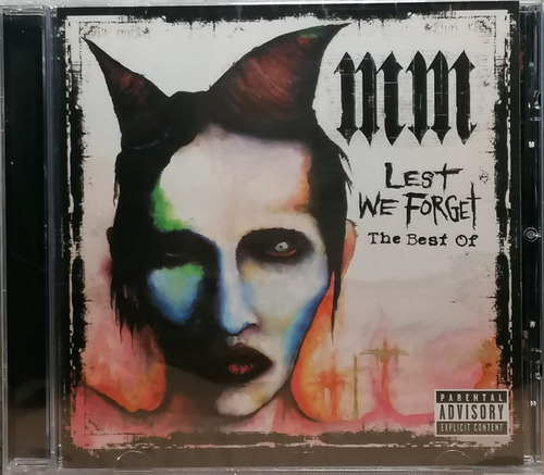 Marilyn Manson - Lest We Forget The Best Of Cd