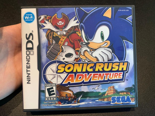 Sonic Rush Adventure Ds