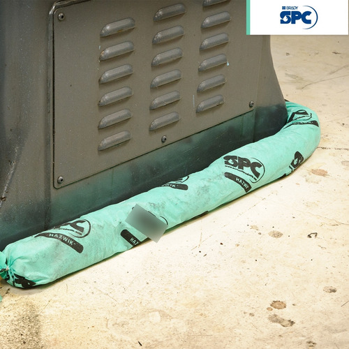 Calceta Absorbente, Hazmat, Spc® 120 Cm, Caja C/12 Pzas.