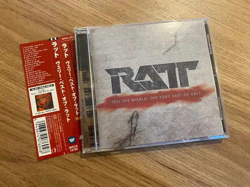 Cd Ratt - Tell The World: The Very Best Ratt (japan) | MercadoLivre