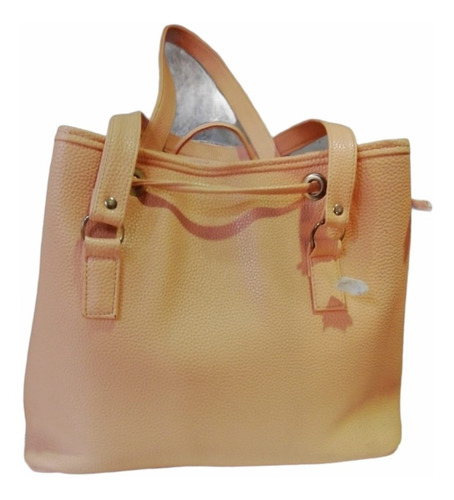 Imagen 1 de 2 de Bolsa De Dama Morral Coral