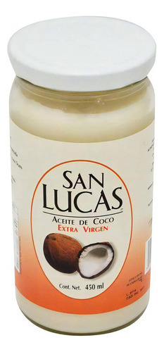 Aceite De Coco San Lucas Extra Virgen 450ml