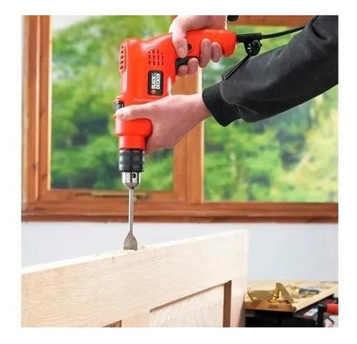Imagem 6 de 8 de Furadeira De Impacto Black & Decker Tm500br 127v 3/8 560w