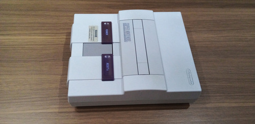Console Super Nintendo 005 Cinza (Usado)