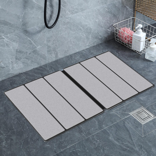 Alfombra De Baño Plegable, Alfombra De Baño, Felpudo De