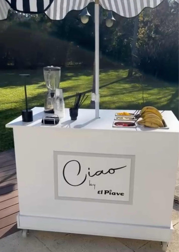 Mostrador De Licuados Para Fiestas, Eventos Privados
