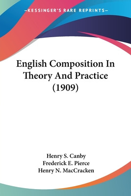 Libro English Composition In Theory And Practice (1909) -...