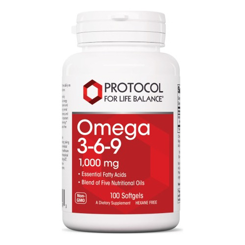 Protocol | Omega 3-6-9 | 1000mg | 100 Softgels