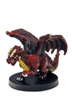 Red Wyrmling #58 Giants Of Legend Mini Dungeons And Dragons
