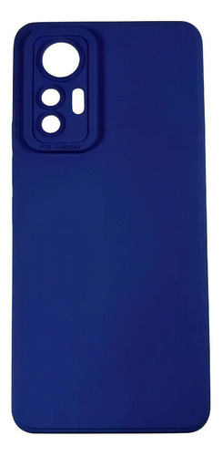 Capa emborrachada CCS Aveludada azul-marinho para Xiaomi Xiaomi mi 12 lite Xiaomi mi 12 lite de 1 unidade