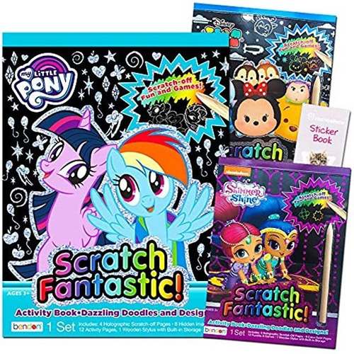 My Little Pony Scratch Fantástico Libro