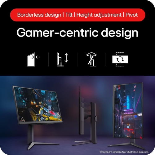 Monitor Gamer LG 27gs75q 27' Ips 200hz 1ms Gsync Fsync Hdr10