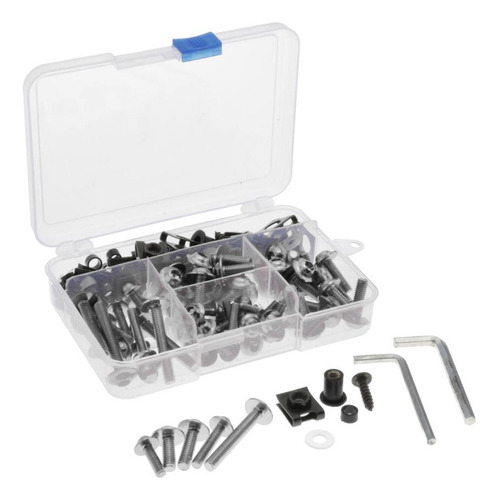 Set De Tuercas Tornillos Parabrisas De Tornillería Plata
