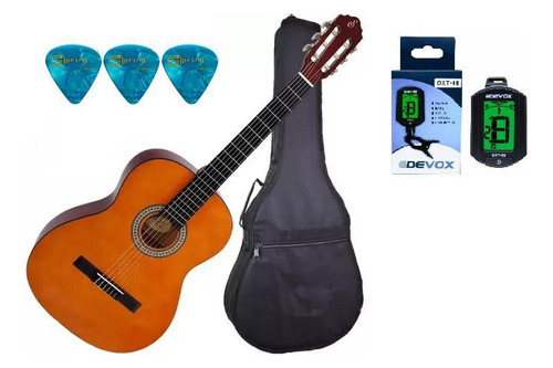 Violao Giannini Acustico Nylon Start N14 Natural +kit