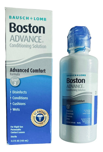 Boston Advance Acondicionador Lentes Contacto Gas Permeable