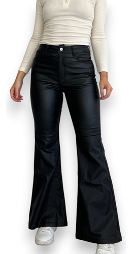 Pantalon Engomado Oxford Mujer