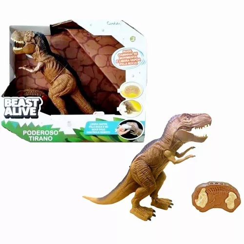 Dinossauro T-Rex Tátil de controle remoto IR