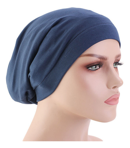Gorro De Dormir De Algodón Con Forro Sedoso