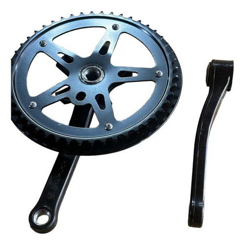 Plato Palanca Mtb 48 D. Para Eje Punta Cuadrada Plastificado