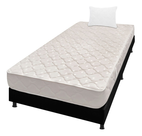 Combo Dormilandia Multisleep Sencillo Colchon+basecama+almo