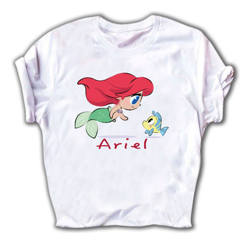 Playera De Princesas Baby Ariel