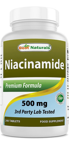 Niacinamida 500mg Con B3 Aux Juventud Piel Americano Prime 1